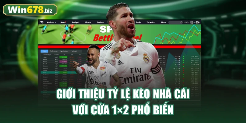Giới thiệu tỷ lệ kèo nhà cái với cửa 1×2 phổ biến